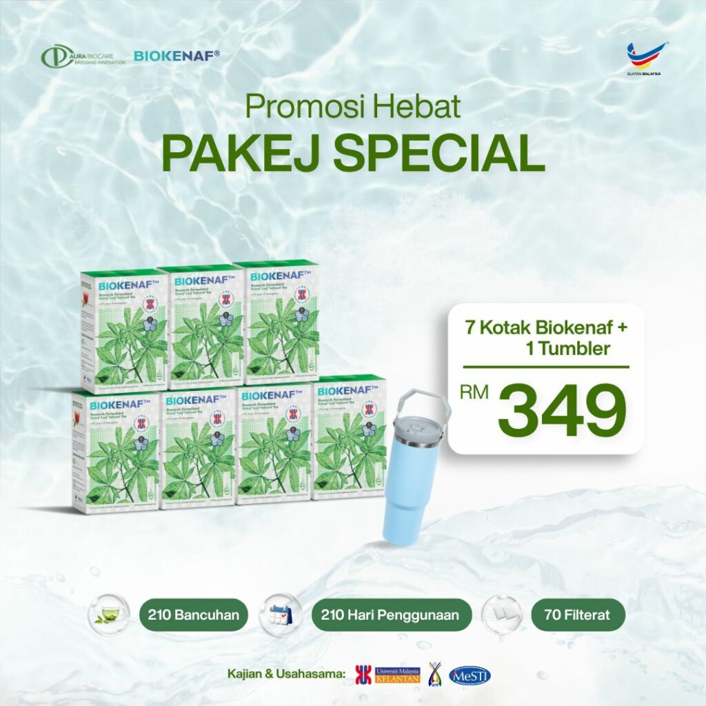 PAKEJ SPECIAL (7 KOTAK + 1 TUMBLER)