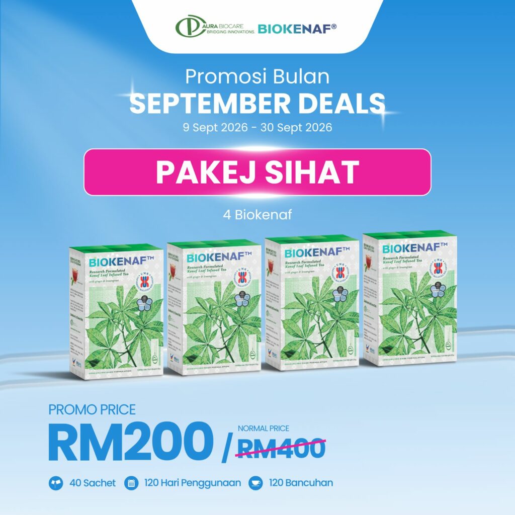 PAKEJ SIHAT (4 KOTAK BIOKENAF)