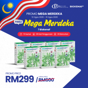 PAKEJ MEGA MERDEKA - 7 KOTAK BIOKENAF