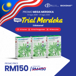 PAKEJ TRIAL MERDEKA - 3 KOTAK BIOKENAF